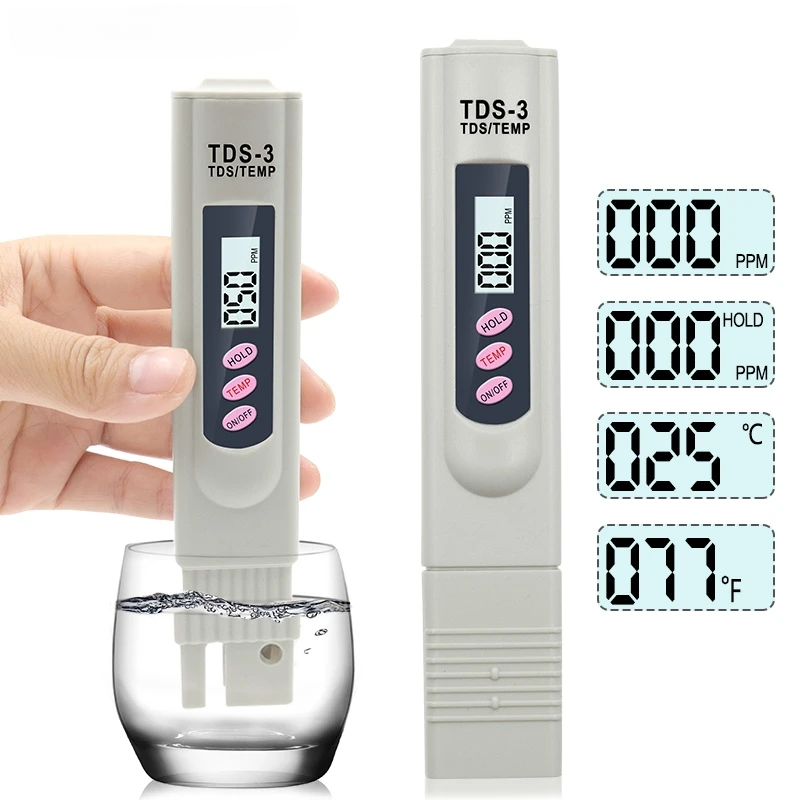 Aquarium Marine Filter - 1/3 個ポータブル LCD デジタル TDS 水質テスター水試験ペンフィルターメーター測定ツールアクセサリー水族館プール用