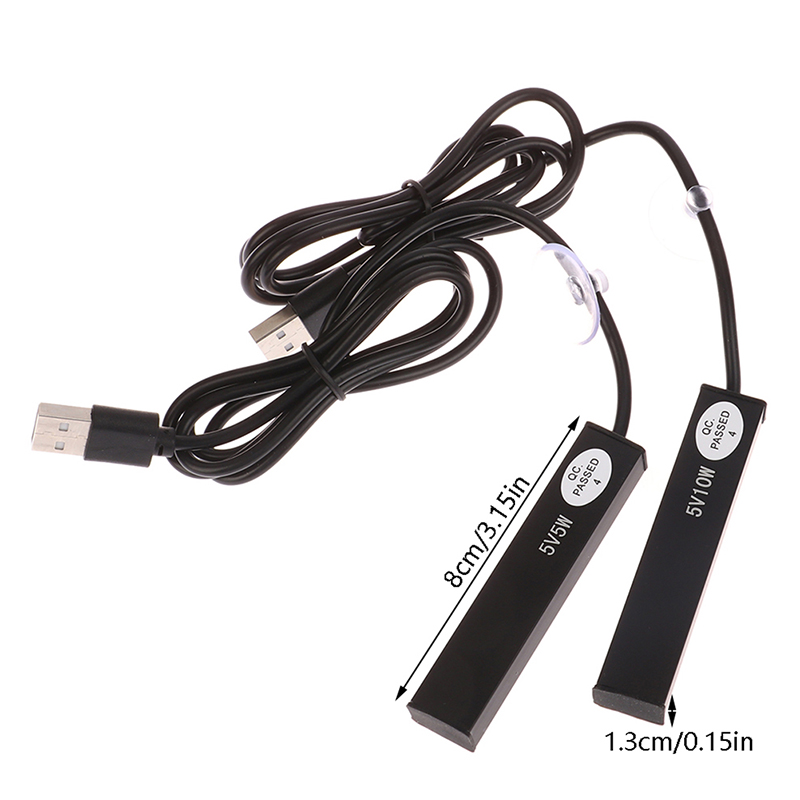 Marine Aquarium Mini - 1Pc 5/10 ワットミニ水族館ヒーター USB 充電小型水槽ヒーター用省エネ過熱保護アクセサリー