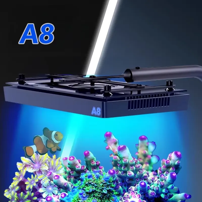 Aquarium Marine Fishes - A8SE II Max Blue 240W WiFiアプリ制御可能