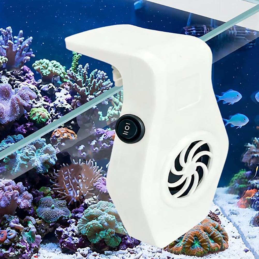 水族館冷却ファンミニクリップオンタンククーラー強力な気流低騒 - Marine Aquarium Mini のレビューと価格
