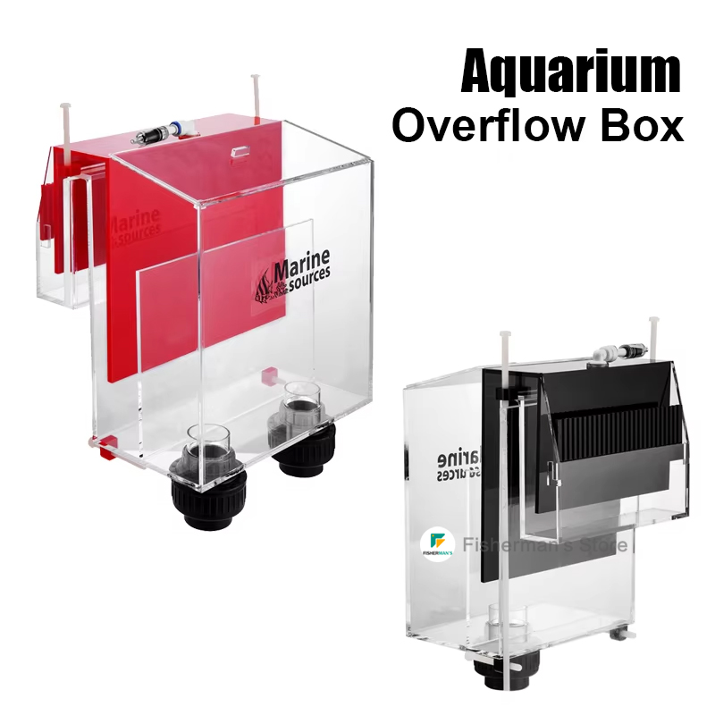 海洋ソース水族館ウォーターボックス、サイフォンオーバーフロー - Marine Aquarium Overflow Box のレビューと価格