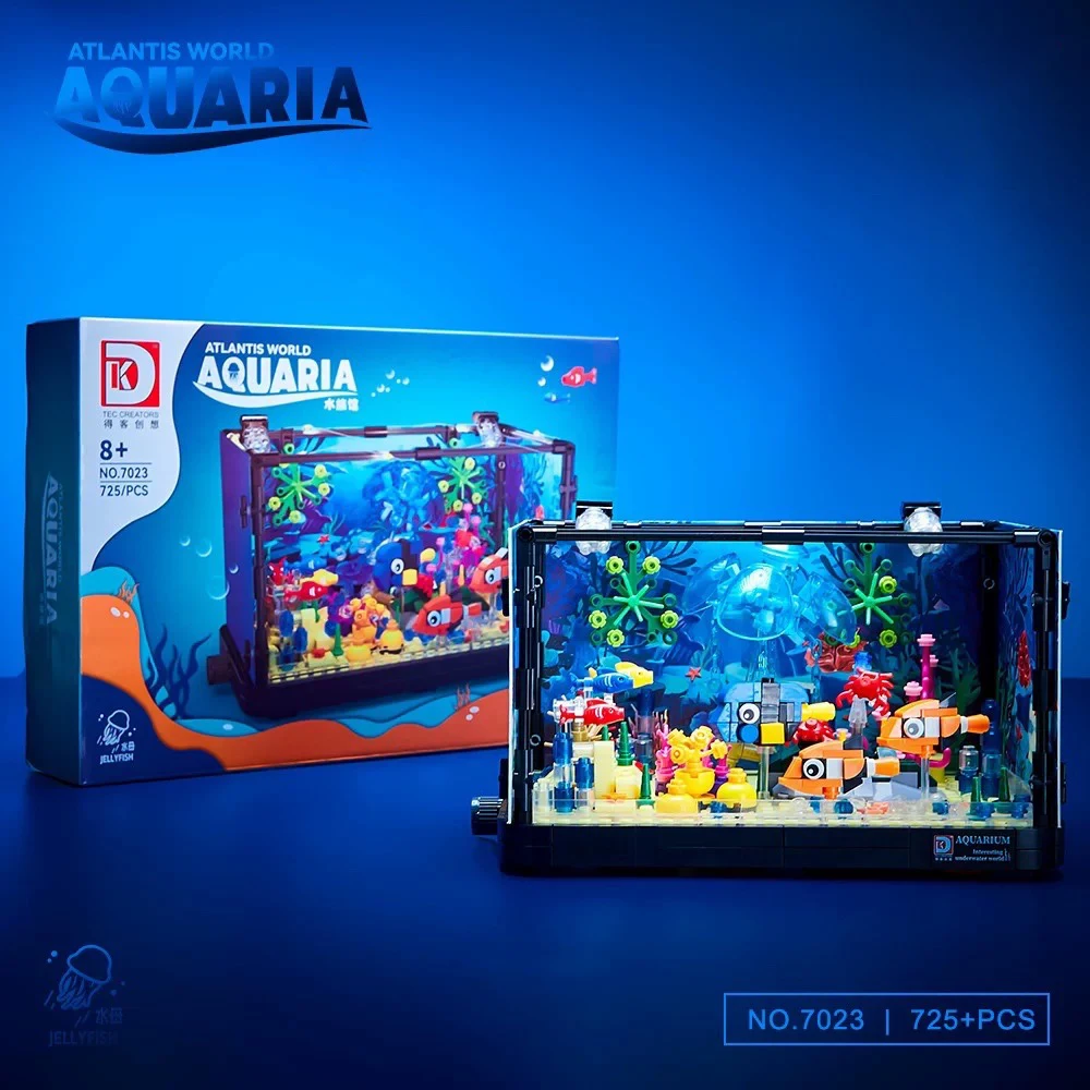 アイデアシリーズ アクアリウム 海洋動物 ビルディングブロッ - Aquarium Marine Fishes のレビューと価格