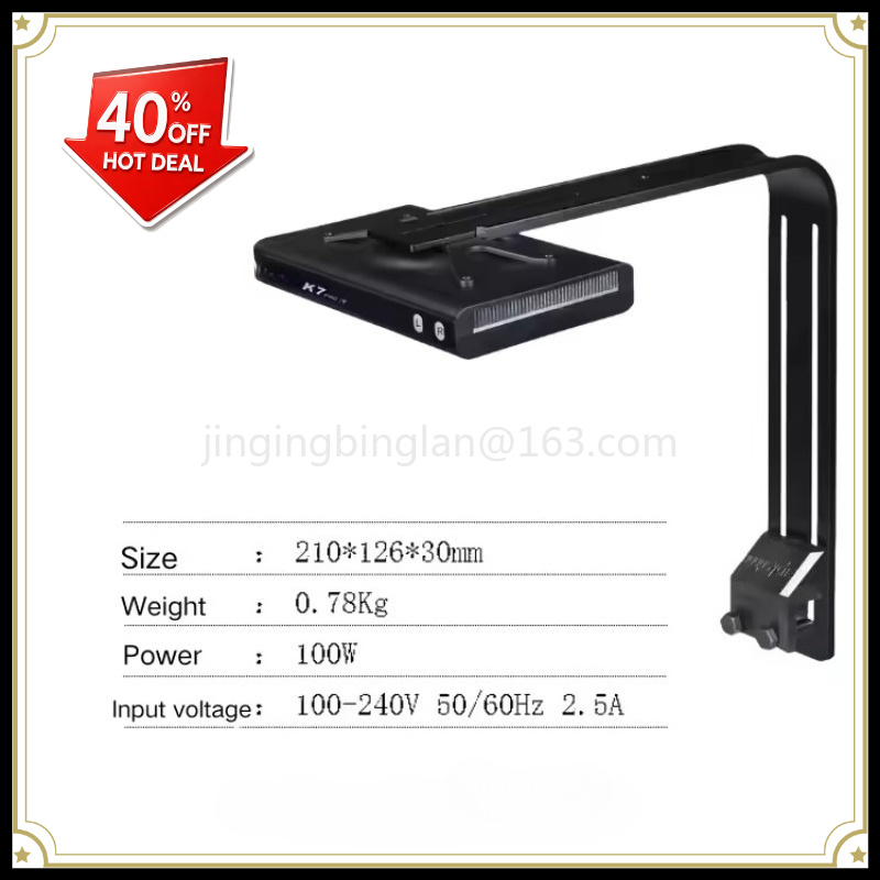 工場直販の新型K7 PRO IV 100WフルスペクトルWi - Marine Aquarium Tank For Sale のレビューと価格