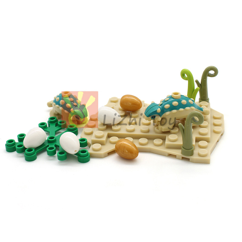 MOC 67443pb02 恐竜赤ちゃんアンキロサウルスビル - Marine Zoo のレビューと価格