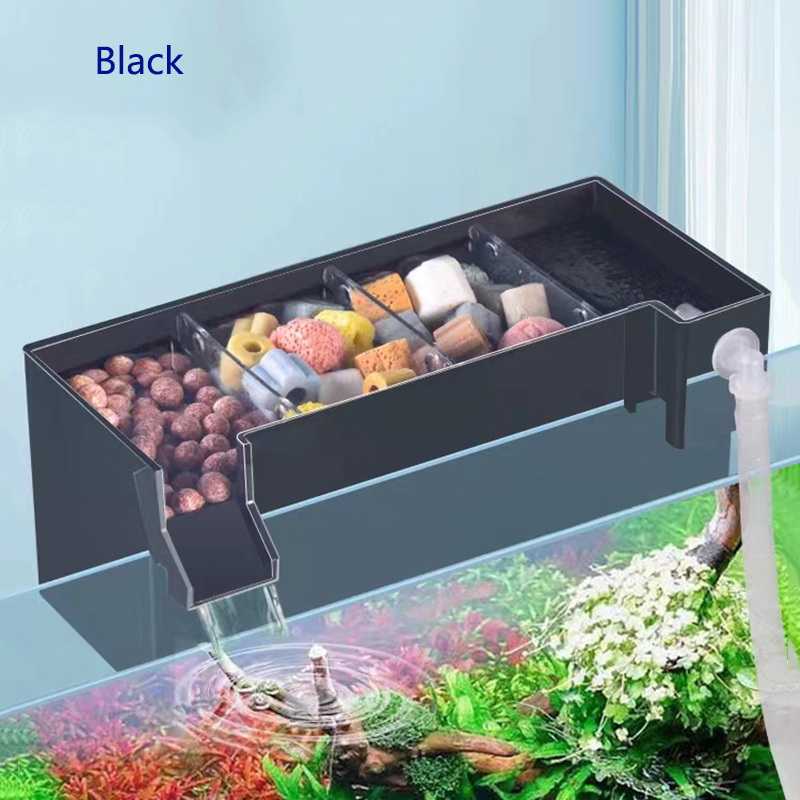 水槽用外部アクリルフィルターボックス,4 in 1,乾式およ - Marine Aquarium Overflow Box のレビューと価格