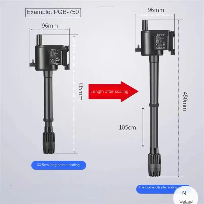 Boyu-1つの水槽用のサイレント酸素フィルター,空気ろ過機 - Marine Aquarium Overflow Box のレビューと価格