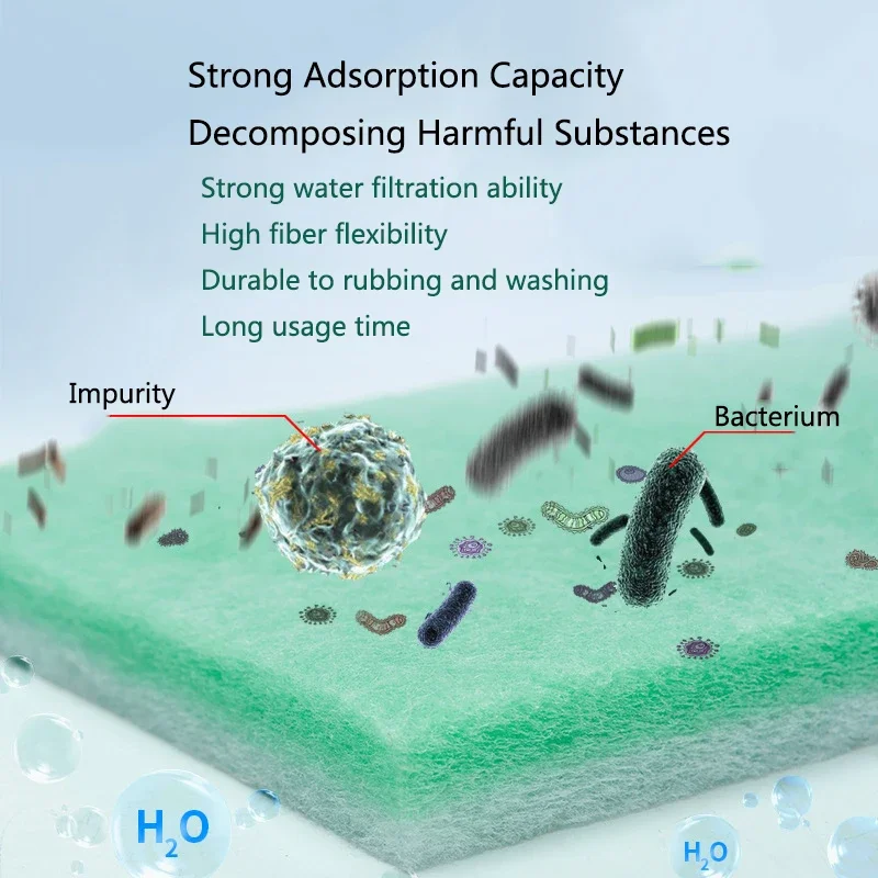 実用的な生化学的綿水族館スポンジ、水槽ろ過フォーム、緑色のト - Aquarium Marine Filter のレビューと価格