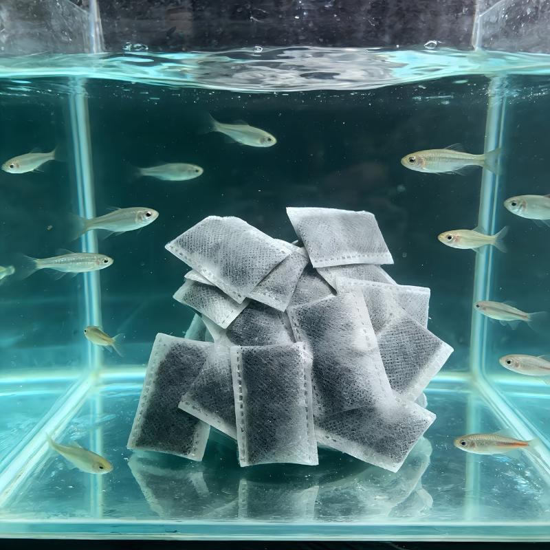 10/20/40個入り水槽活性炭バッグ水槽フィルターメディア - Aquarium Marine Filter のレビューと価格