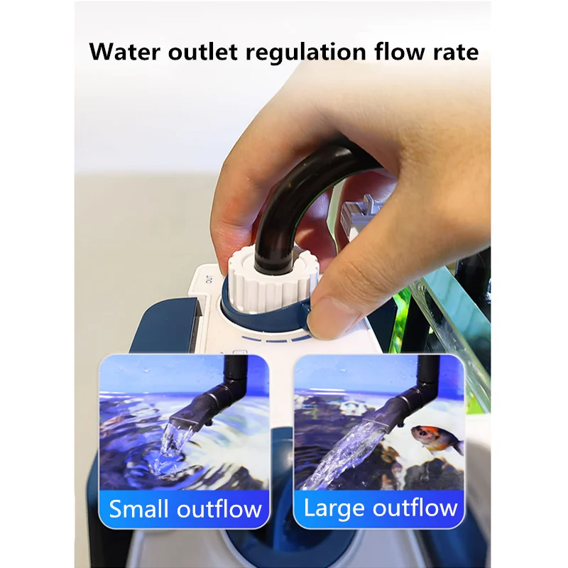 SUNSUN 新型水槽フィルター YBF-500 酸素濾過一 - Marine Aquarium Overflow Box のレビューと価格