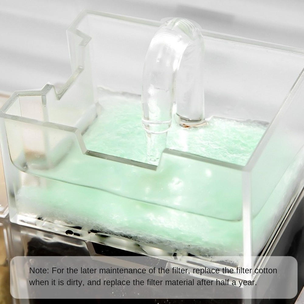 3in1 外部水槽フィルター 酸素供給プラスチック製水槽フィ - Marine Aquarium Overflow Box のレビューと価格