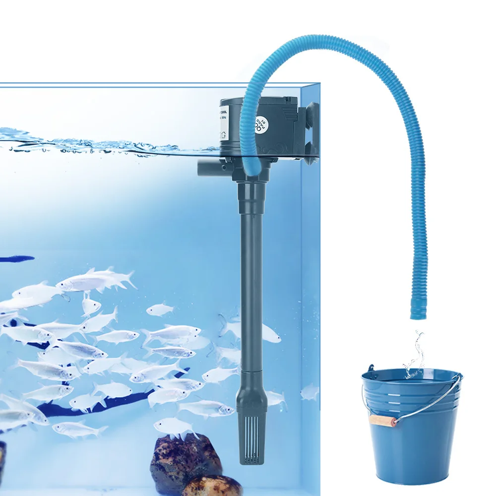 多機能水中ポンプ,3 in 1,水循環,酸素,水の変更,水槽 - Marine Aquarium Overflow Box のレビューと価格