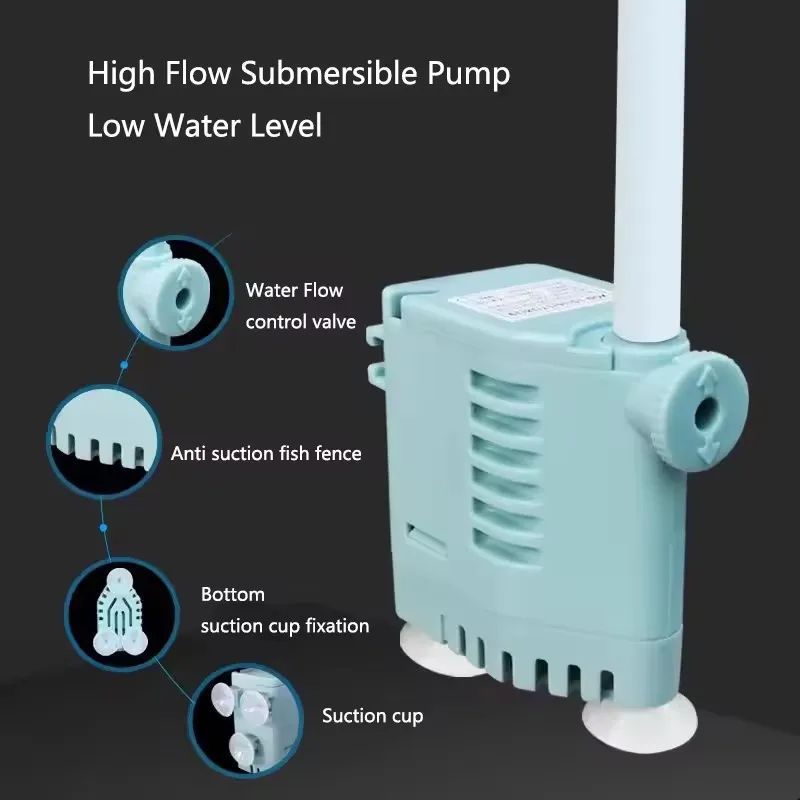 220V 水族館壁掛け滝フィルターローラー、循環酸素生成、多 - Marine Aquarium Overflow Box のレビューと価格